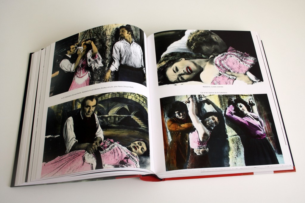 Pages du volume 2 de L'Intégrale Midi-Minuit Fantastique (Rouge Profond), dirigé par Nicolas Stanzick